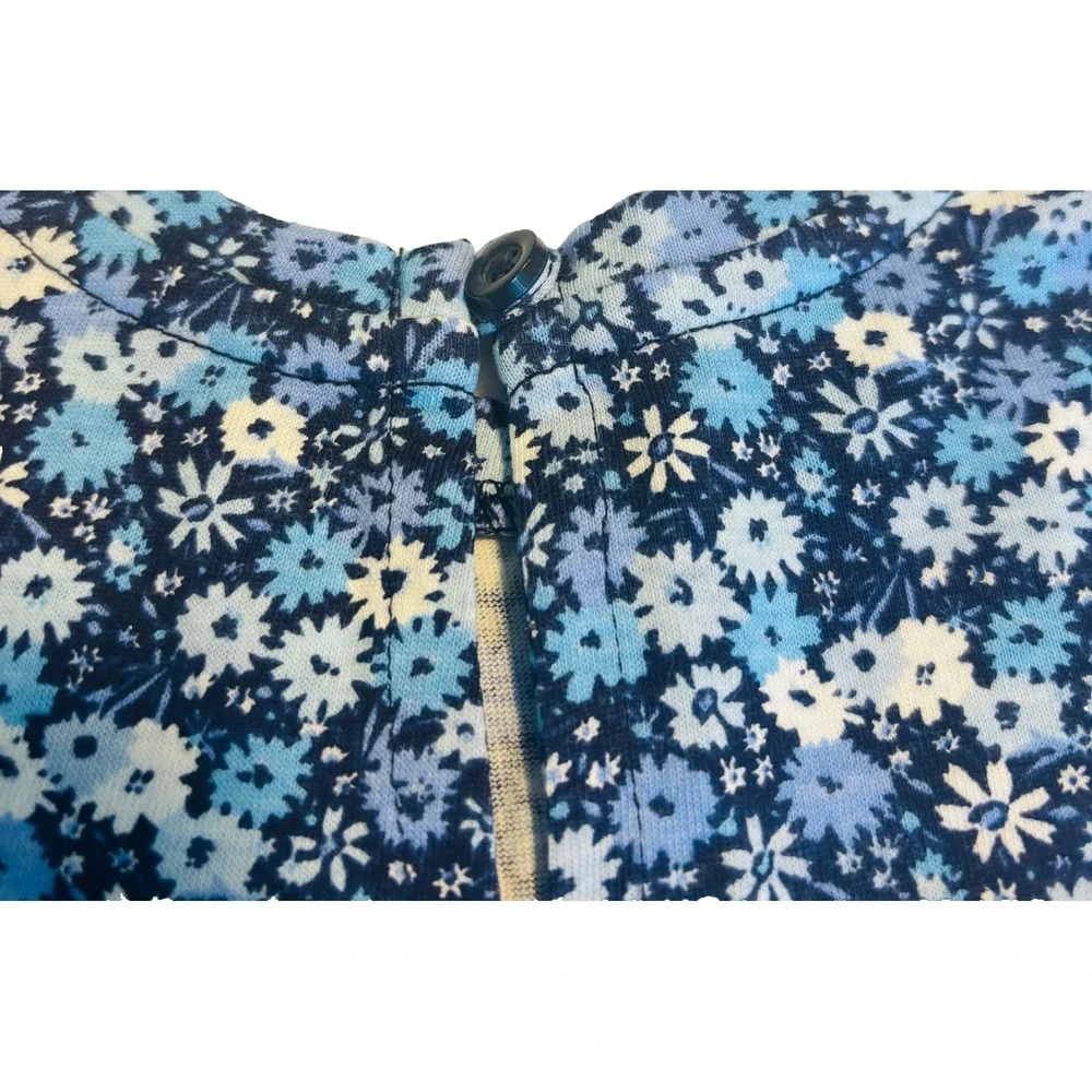 Baby Gap Blue Floral  Dress for Baby girl in 6-12 months
